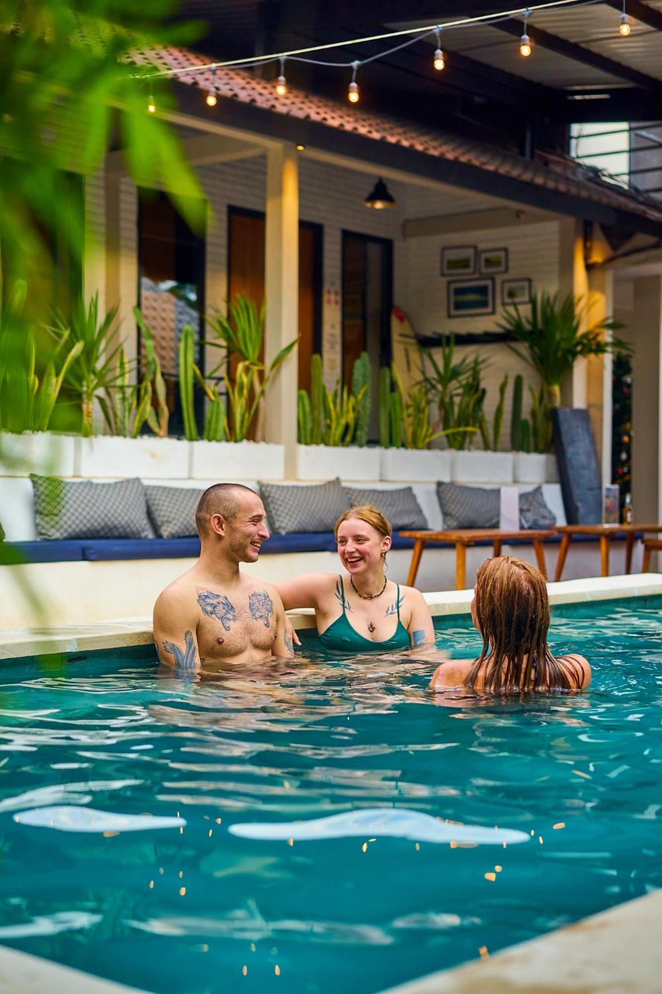 Lay Day Hostel Canggu Eksteriør billede